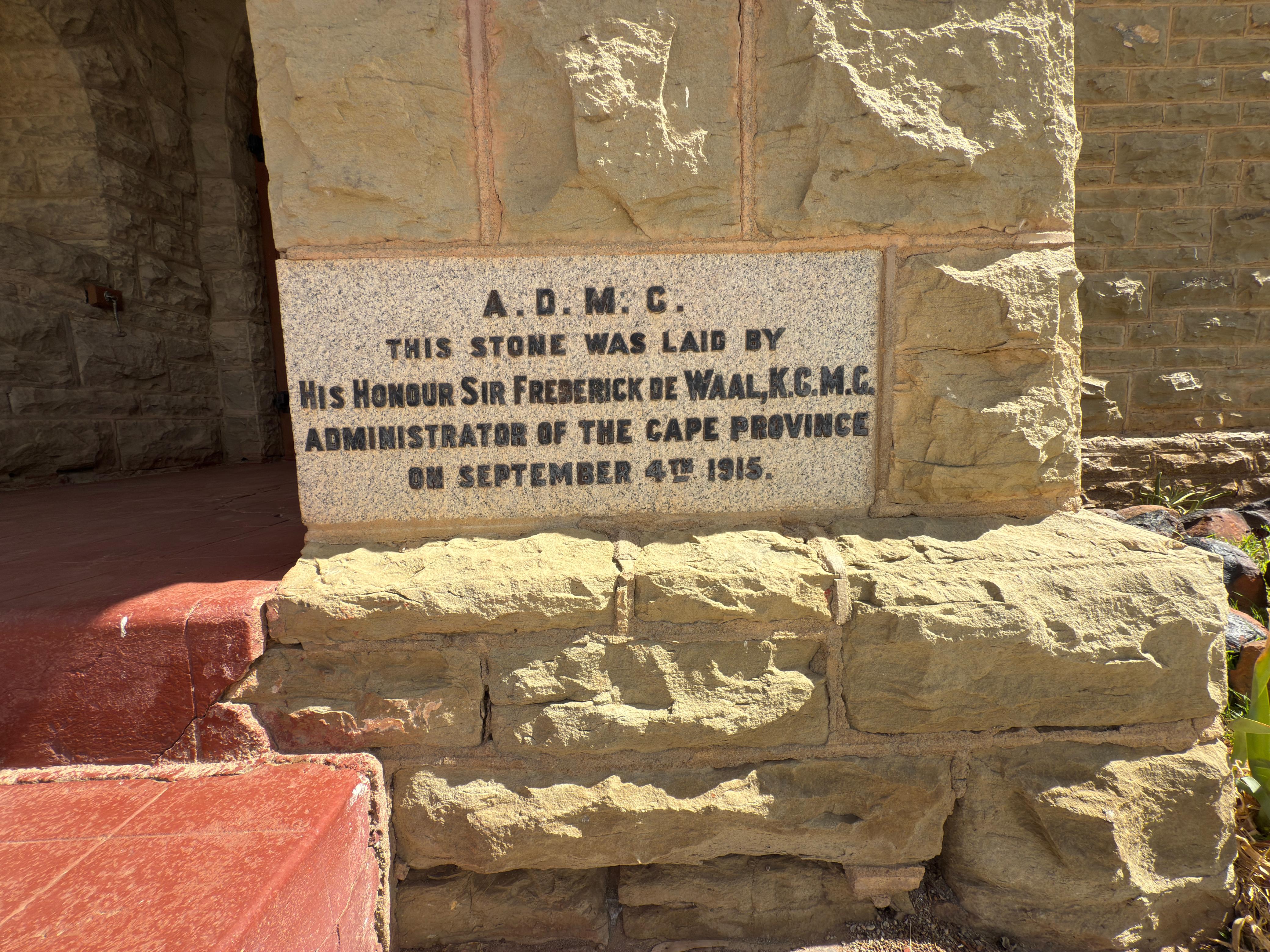 Church 2 Name Plate