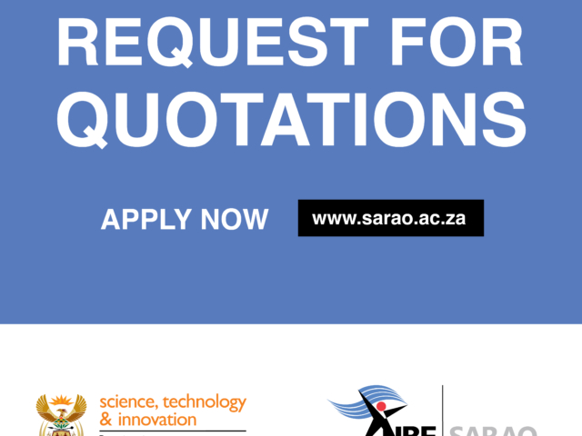 SARAO has new request for quotations, respond before the closing date