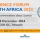 Watch Livestream – Science Forum South Africa Official Opening Ceremony
