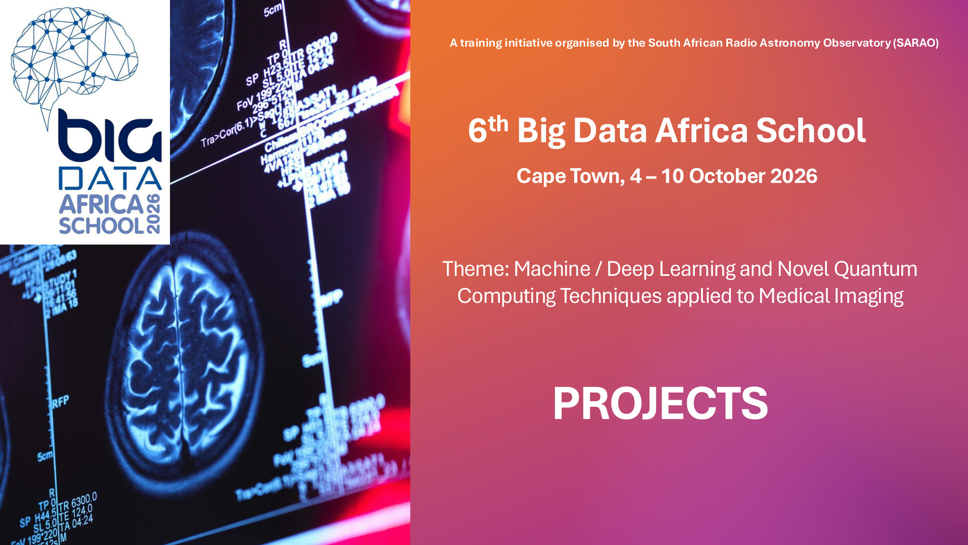 6th Big Data Africa School - Projects_Page