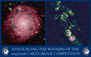 MeerKAT image inspires winner of 2025/2026 CARTA image competition