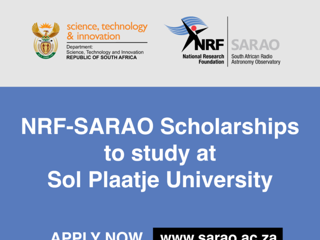 Call for applications – SARAO Scholarships to study at Sol Plaatje University