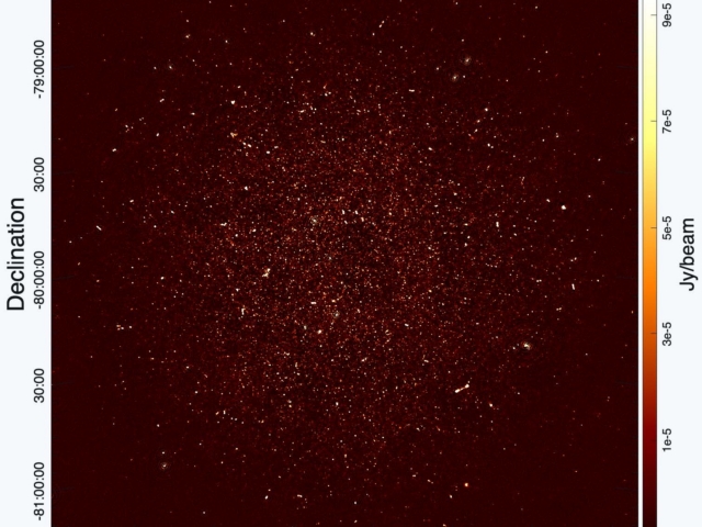 Astronomers directly detect faint cosmic hydrogen signal using the MeerKAT telescope