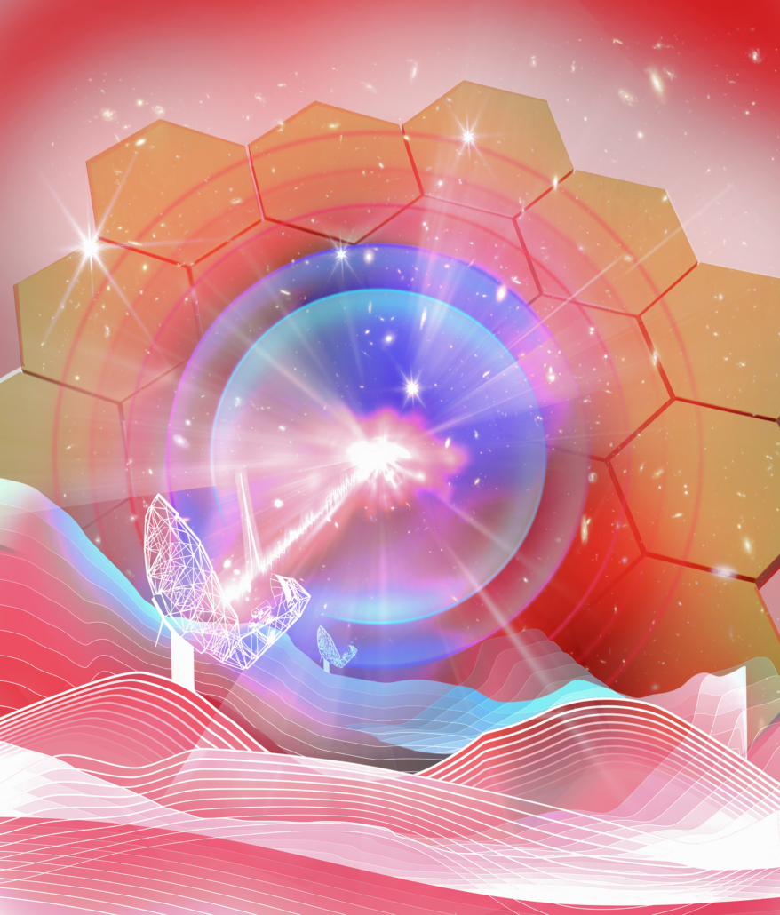 South Africa’s MeerKAT combines with NASA’s Webb to pinpoint the most distant cosmic Fast Radio Burst